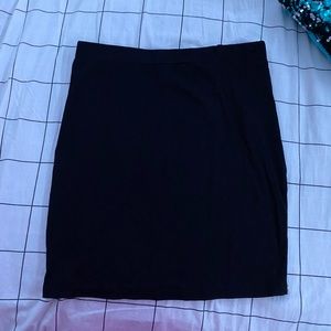 Black skirt